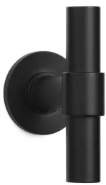 Изображение продукта ONE PBT100V NM ручка-кноб для входной двери черный сатинированный (RAL9004)