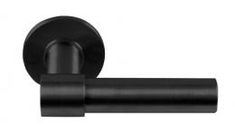 Изображение продукта ONE PBL20/50 IZ дверные ручки на розетке PVD черный сатинированный