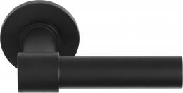 ONE PBL20/50 NM дверные ручки на розетке черный сатинированный (RAL9004) - 1