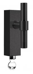 Изображение продукта ONE PBT15-DKLOCK IZ оконная ручка поворотно-откидная PVD черный сатинированный