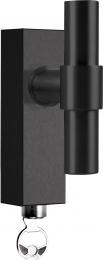 Изображение продукта ONE PBT20-DKLOCK IZ оконная ручка поворотно-откидная PVD черный сатинированный