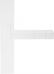 Изображение продукта SQUARE JB100P236SFC BM дверные ручки на пластине белый матовый (RAL9003)