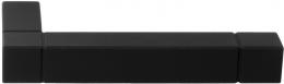 Изображение продукта SQUARE JB100ZR NM дверные рукоятки (без розетки) черный сатинированный (RAL9004)
