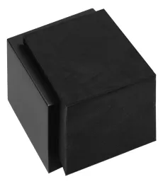 Купить SQUARE LSQ46 NM дверной ограничитель черный сатинированный (RAL9004) по цене 7961 руб