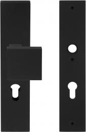 Изображение продукта SQUARE LSQ60-50 PC72 NM броне-пластины дверные черный сатинированный (RAL9004)