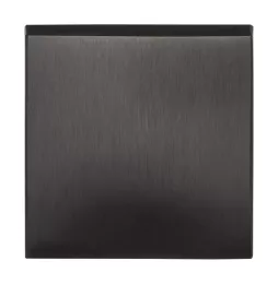 Изображение продукта SQUARE LSQB50 IN дверная накладка/заглушка PVD черный сатинированный