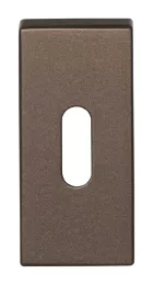 Изображение продукта SQUARE LSQBN32 BR дверная накладка под сувальный ключ бронза