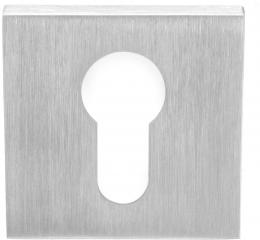 Изображение продукта SQUARE LSQBY50 IC дверная накладка под евроцилиндр PVD сталь сатинированная