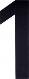 Изображение продукта SQUARE LSQHN150-1 NM дверная накладка (номер) черный сатинированный (RAL9004)