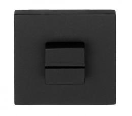 Изображение продукта SQUARE LSQWC50/5-6-7-8 NM дверная защелка с кнобом черный сатинированный (RAL9004)