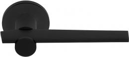 TENSE BB100-G NM дверные ручки на розетке черный сатинированный (RAL9004) - 2