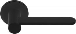 Купить TENSE BB102-G NM дверные ручки на розетке черный сатинированный (RAL9004) по цене 27018 руб