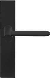 Изображение продукта TENSE BB102P236SFC NM дверные ручки на пластине черный сатинированный (RAL9004)