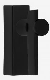 Изображение продукта TENSE BB105-DKLOCK NM L оконная ручка поворотно-откидная черный сатинированный (RAL9004)
