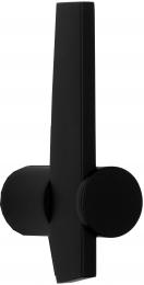 Изображение продукта TENSE BB105-ZRD NM дверные рукоятки (без розетки) черный сатинированный (RAL9004)