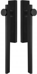 Изображение продукта TENSE BB230PA NM ручки для раздвижной двери черный сатинированный (RAL9004)