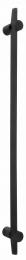 Изображение продукта TENSE BB500PA NM ручки-скобы черный сатинированный (RAL9004)