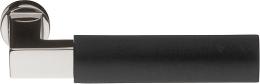 Изображение продукта TIMELESS 1930-ZR NLEB дверные ручки на розетке никель глянцевый/эбеновое дерево