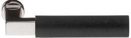 Изображение продукта TIMELESS 1930XL-ZR NLEB дверные ручки на розетке никель глянцевый/эбеновое дерево