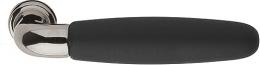 Изображение продукта TIMELESS 1931-ZR NLEB дверные ручки на розетке никель глянцевый/эбеновое дерево