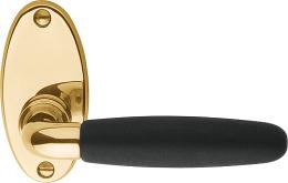 Изображение продукта TIMELESS 1931MRO OLEB дверные ручки на розетке латунь нелакированная/эбеновое дерево