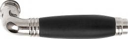 Изображение продукта TIMELESS 1934-ZR NLEB дверные ручки на розетке никель глянцевый/эбеновое дерево