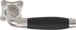 Изображение продукта TIMELESS 1934GRK NSEB дверные ручки на розетке никель сатинированный/эбеновое дерево