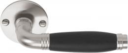 Изображение продукта TIMELESS 1934MRR50 NSEB дверные ручки на розетке никель сатинированный/эбеновое дерево