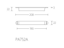 TIMELESS PA752A NS оконная ручка никель сатинированный - 2