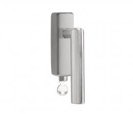 Изображение продукта BASICS LB8-DKLOCK-O IN R оконная ручка поворотно-откидная сталь сатинированная