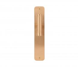 NOUR EV102P211SFC IM дверные ручки на пластине PVD золото сатинированное - 2
