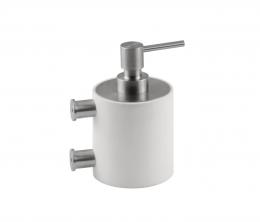 Изображение продукта ONE PB503 INCO дозатор жидкого мыла сталь сатинированная/Кориан