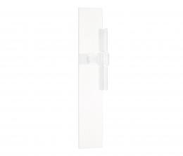 Купить ONE PBT15P236SFC BM дверные ручки на пластине белый матовый (RAL9003) по цене 32224 руб