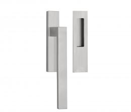 Изображение продукта SQUARE LSQ231 IN ручки для раздвижной двери сталь сатинированная
