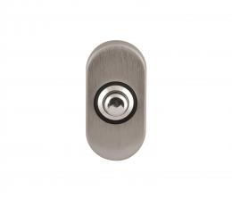 Купить TIMELESS F510 IC кнопка дверного звонка PVD никель сатинированный по цене 7137 руб